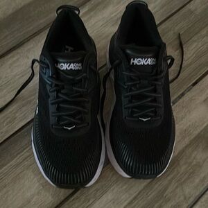 Hoka Bondi 7 worn once in like new condition! Insoles never worn! Very clean!